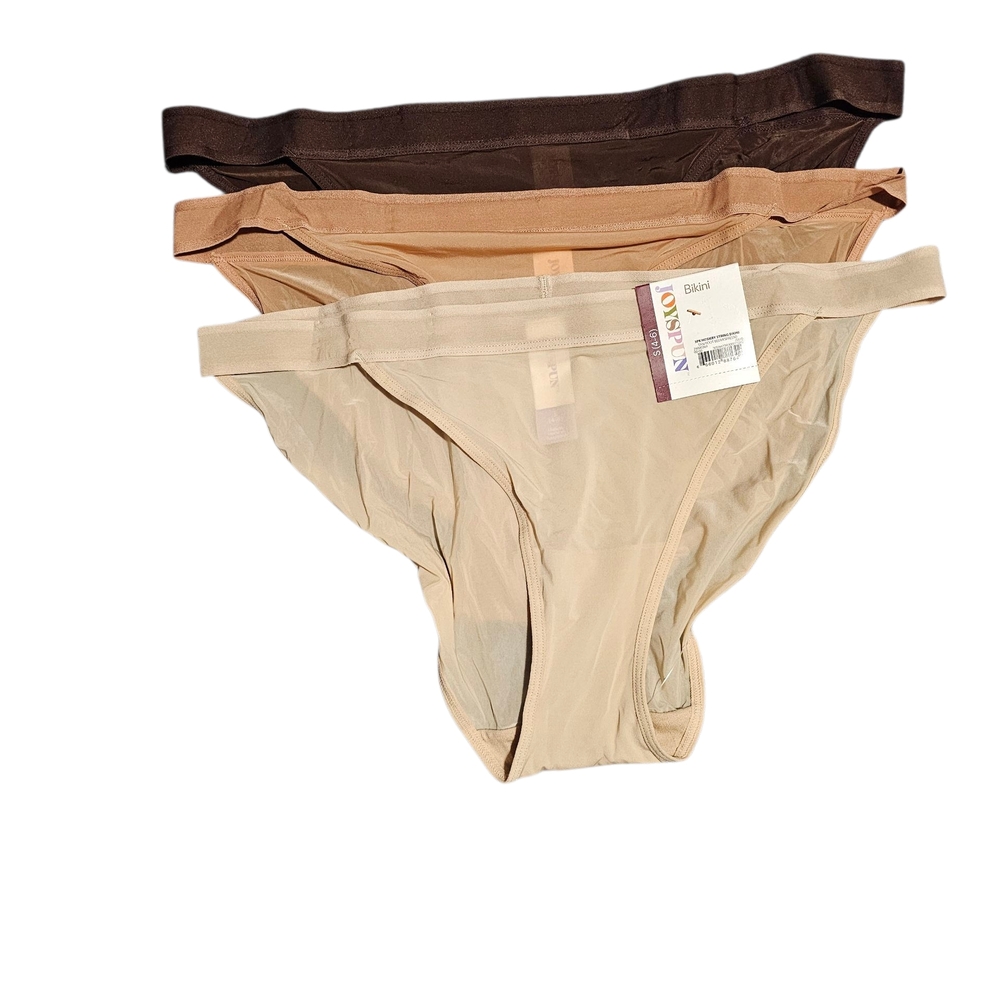 Set of Three Women's Underwear in Neutral Tones